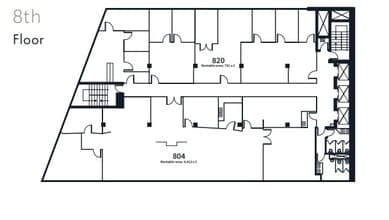 1112 W Pender St, Vancouver, BC for lease Floor Plan- Image 1 of 1