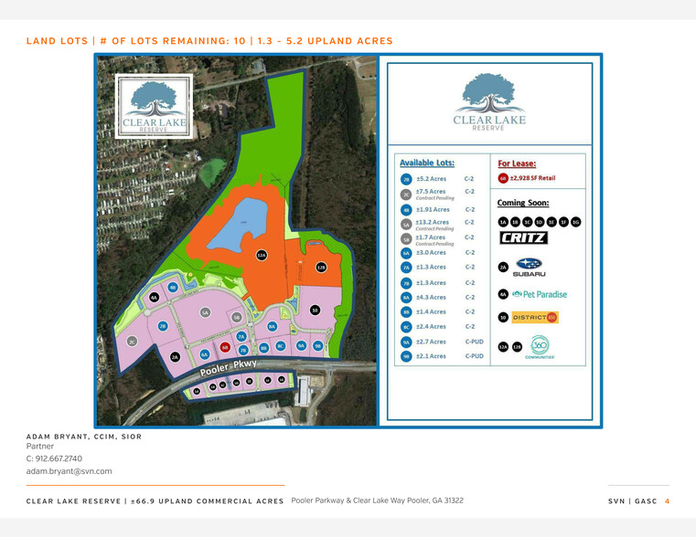 Clear Lake Way, Pooler, GA for sale - Aerial - Image 2 of 22