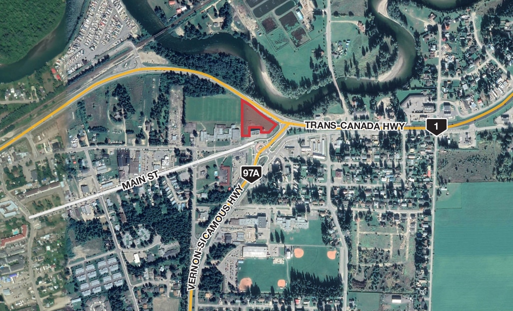 530 Main St, Sicamous, BC for sale Aerial- Image 1 of 1