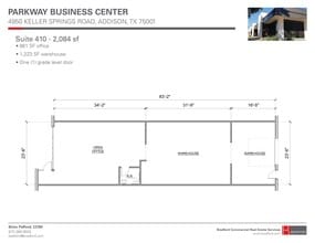 4950 Keller Springs Rd, Addison, TX for lease Site Plan- Image 1 of 1