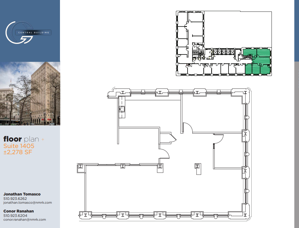 436 14th St, Oakland, CA for lease Floor Plan- Image 1 of 1