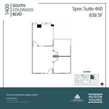 1400 S Colorado Blvd, Denver, CO for lease Floor Plan- Image 2 of 6