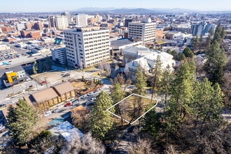 528 Monroe St, Spokane, WA - AERIAL  map view - Image1