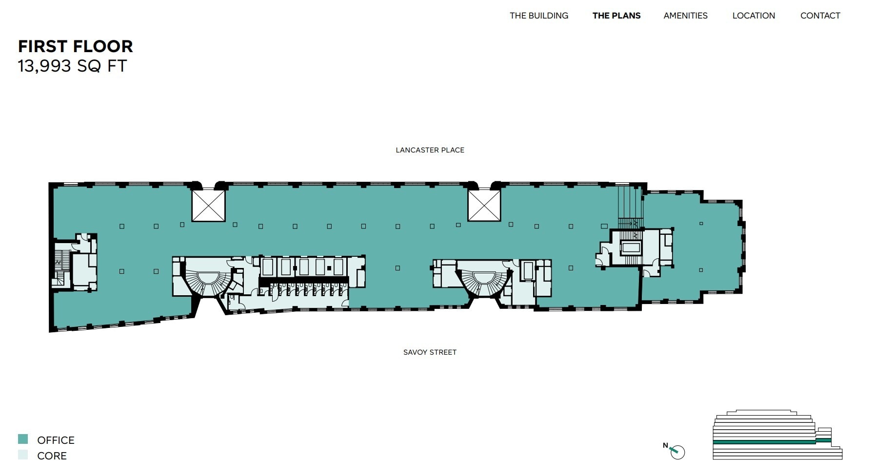 12-13 Lancaster Pl, London for lease Floor Plan- Image 1 of 1
