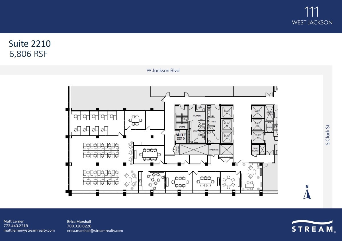111 W Jackson Blvd, Chicago, IL for lease Floor Plan- Image 1 of 1
