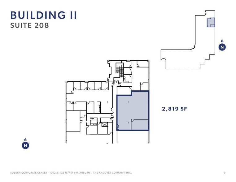 1002 15th St SW, Auburn, WA for lease - Floor Plan - Image 2 of 20