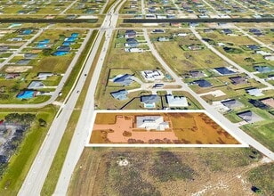395 Santa Barbara Blvd N, Cape Coral, FL - AERIAL  map view - Image1