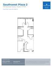 7737 Southwest Fwy, Houston, TX for lease Floor Plan- Image 1 of 1