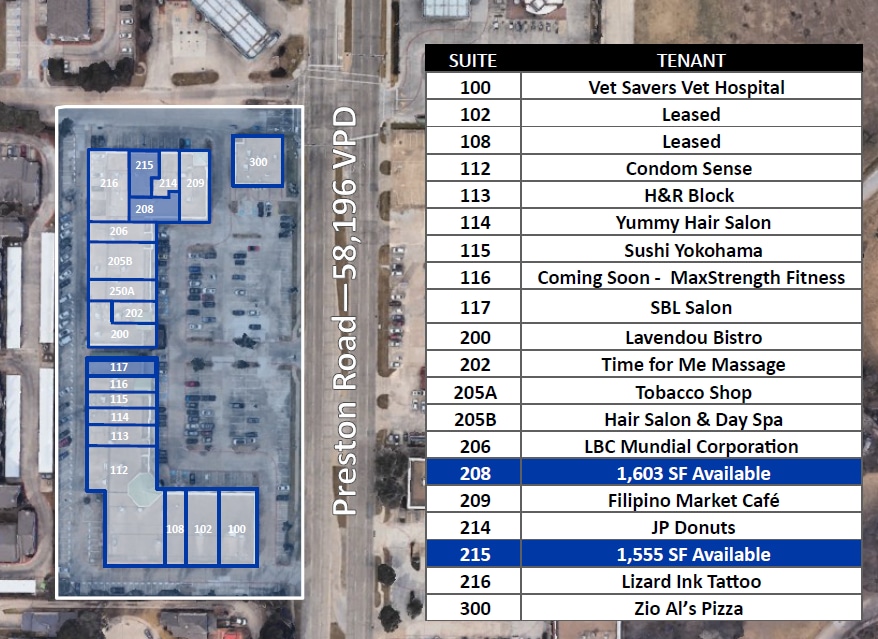 19009 Preston Rd, Dallas, TX for lease Building Photo- Image 1 of 1