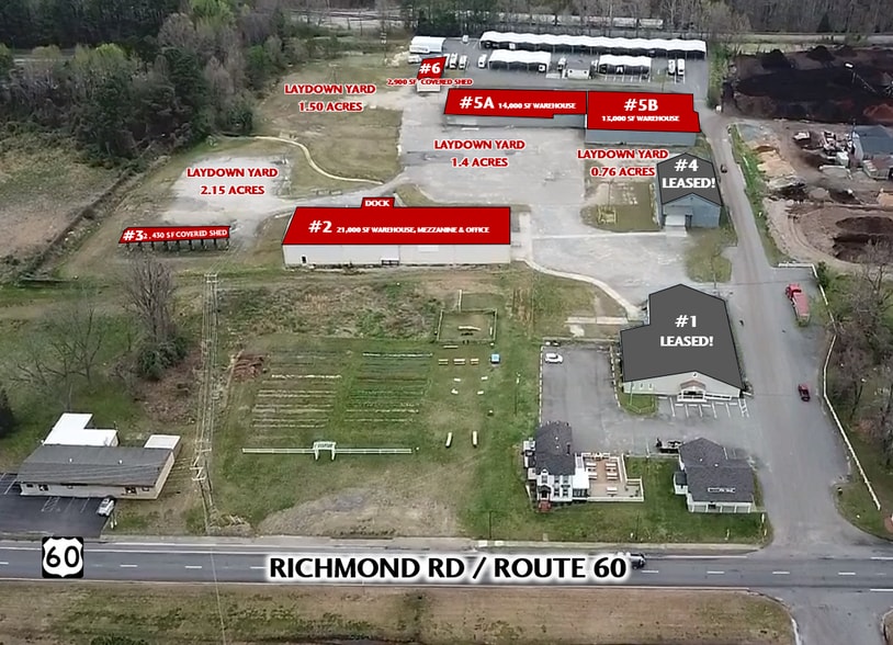 7812 Richmond Rd, Toano, VA for lease - Building Photo - Image 1 of 11