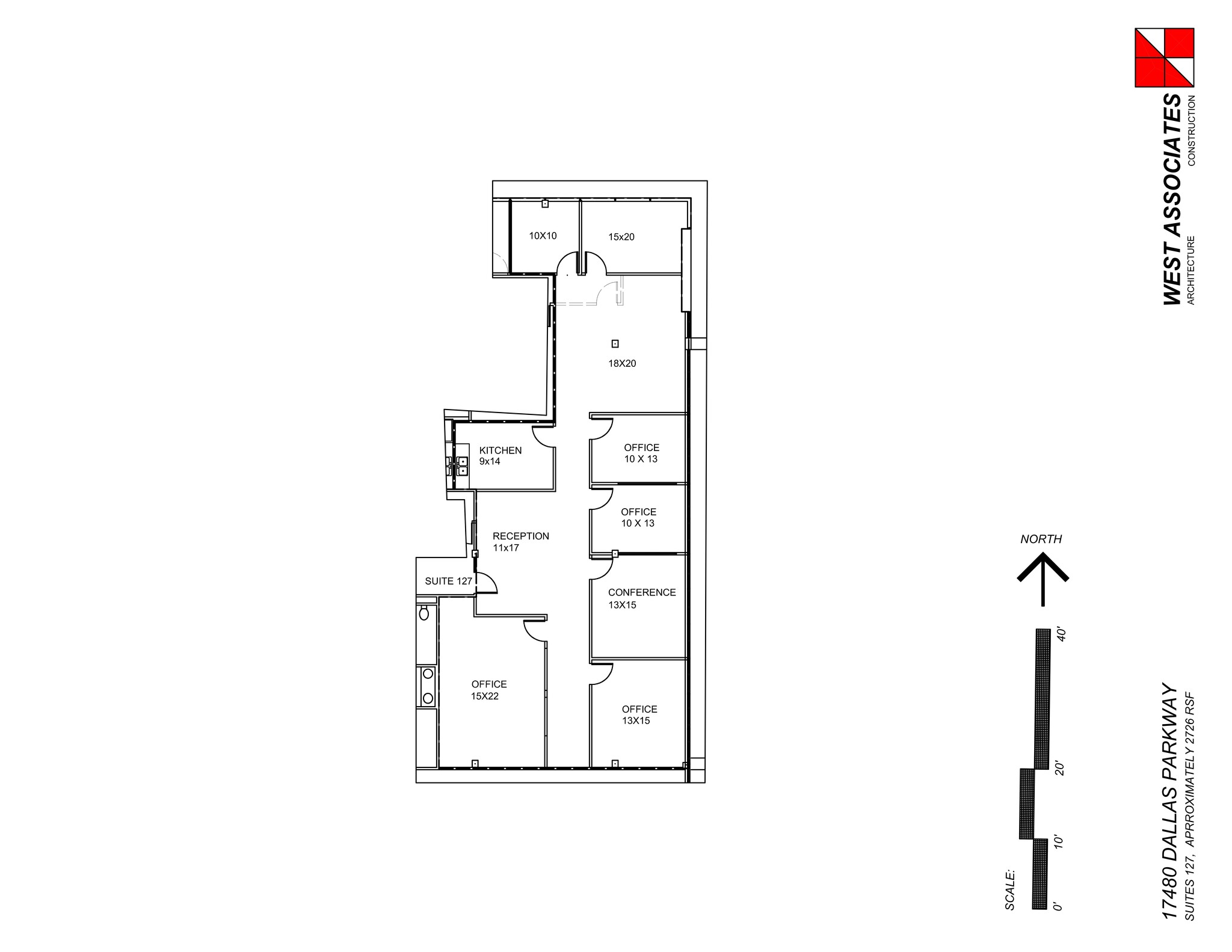 17480 Dallas Pky, Dallas, TX for lease Site Plan- Image 1 of 1