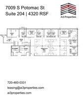 7009 S Potomac St, Centennial, CO for lease Site Plan- Image 1 of 6