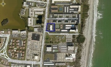 3000 N Atlantic Ave, Cocoa Beach, FL - AERIAL  map view - Image1