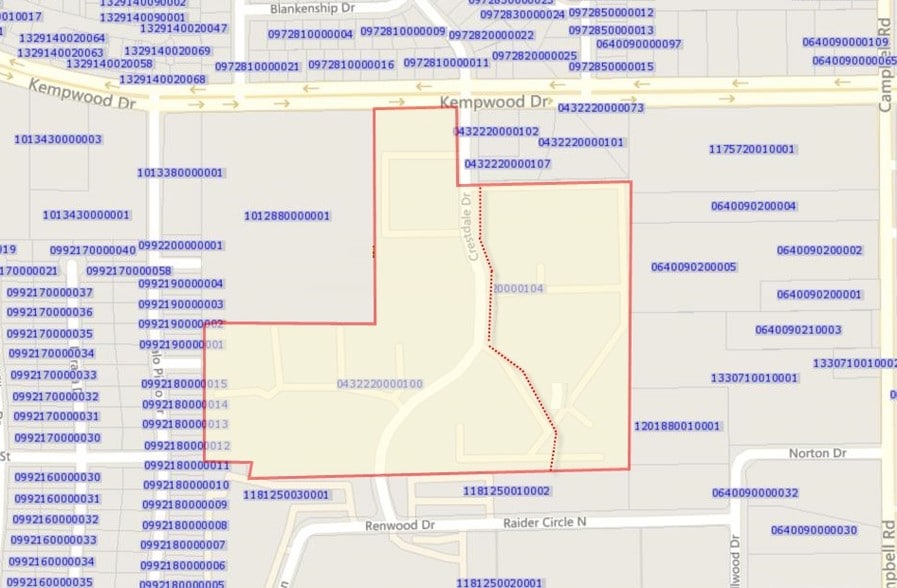 3125 Crestdale Dr, Houston, TX for sale - Plat Map - Image 1 of 1