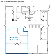 9130 W Loomis Rd, Franklin, WI for lease Floor Plan- Image 1 of 1