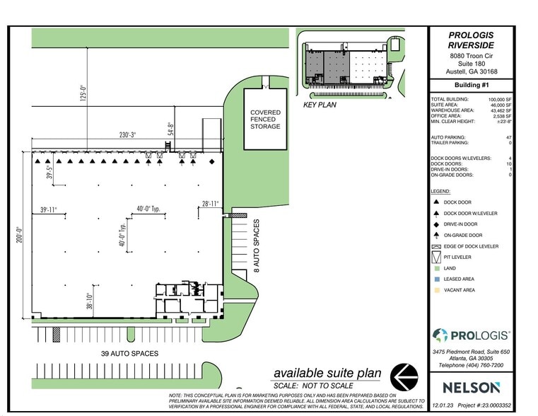 8080 Troon Cir, Austell, GA for lease - Site Plan - Image 3 of 3