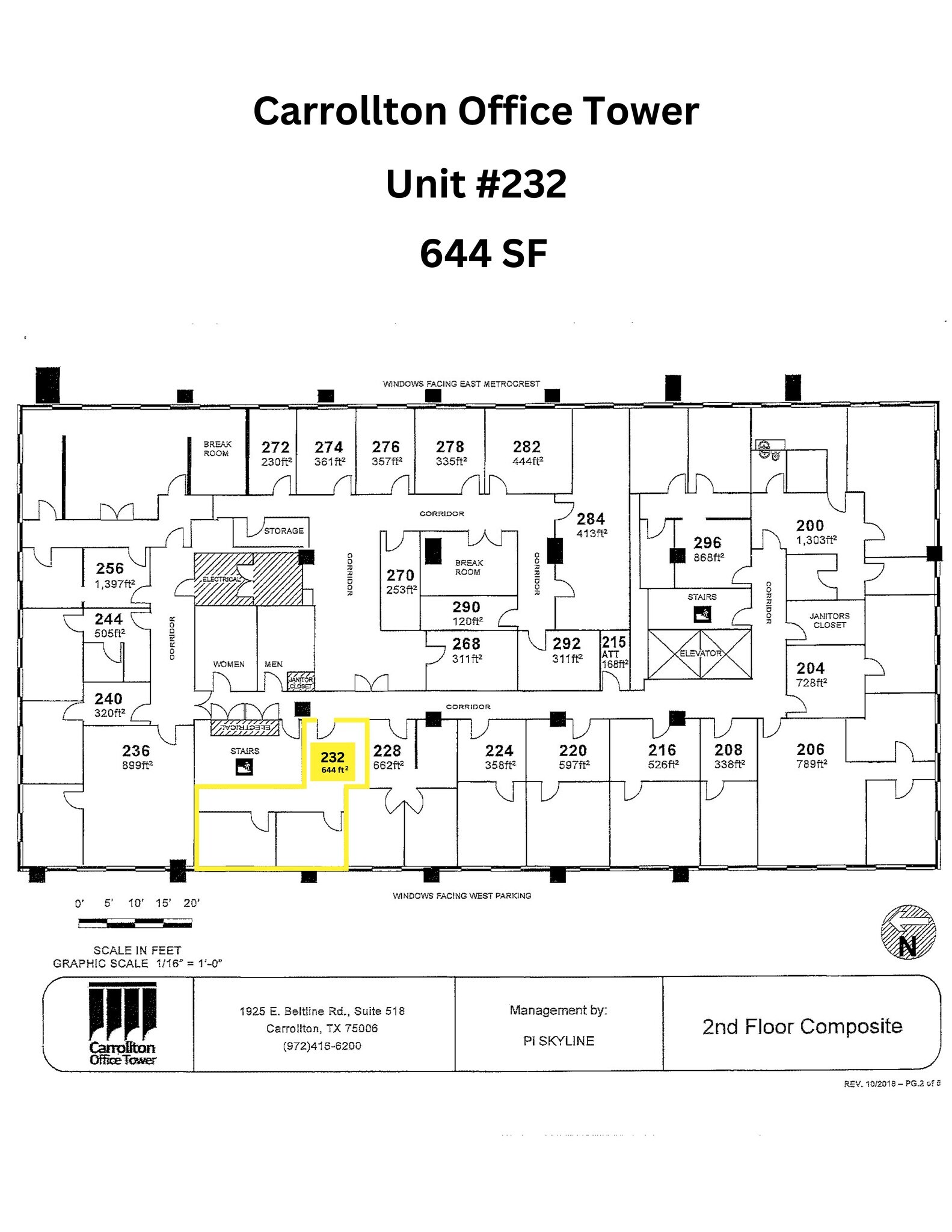 1925 E Belt Line Rd, Carrollton, TX for lease Site Plan- Image 1 of 2