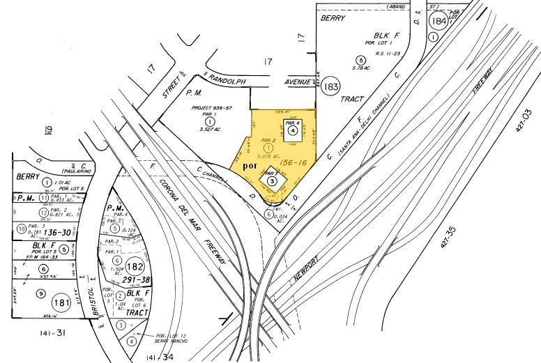 2900 Bristol St, Costa Mesa, CA for sale - Plat Map - Image 2 of 6