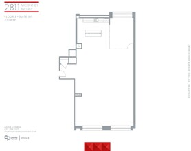 2811 McKinney Ave, Dallas, TX for lease Floor Plan- Image 1 of 5