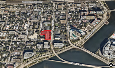 509 S Hyde Park Ave, Tampa, FL - aerial  map view