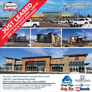 More details for 200 N Highbrook Way, Star, ID - Retail for Lease