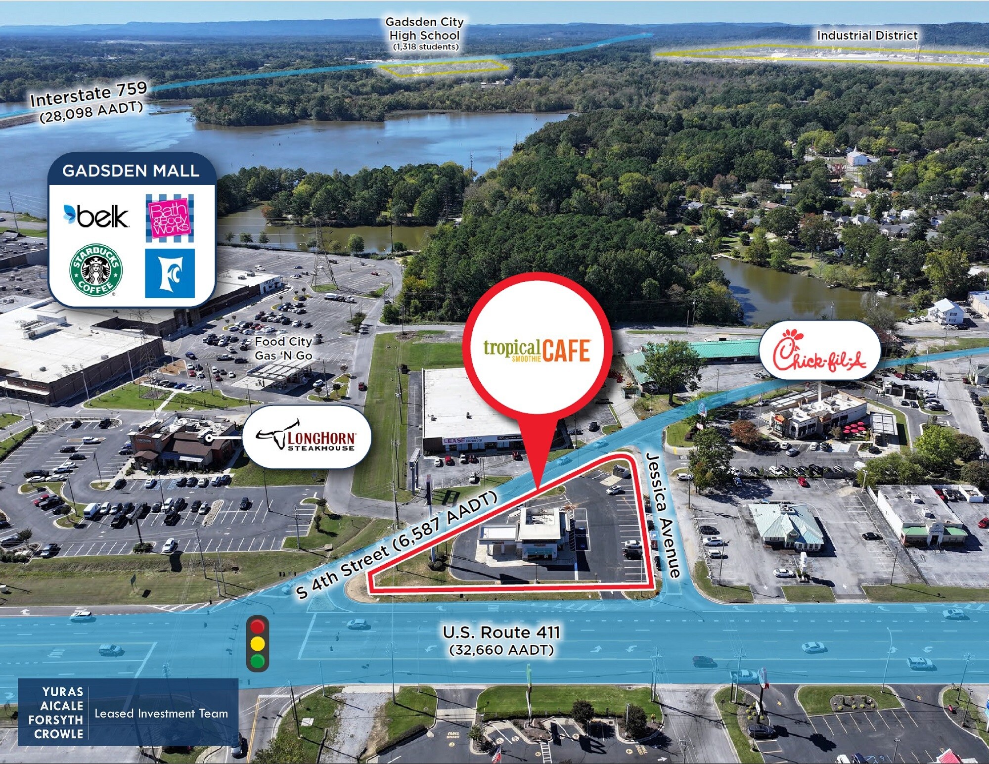 931 Rainbow Dr, Gadsden, AL for sale Building Photo- Image 1 of 1