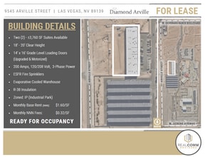 9545 Arville St, Las Vegas, NV for lease Interior Photo- Image 2 of 5