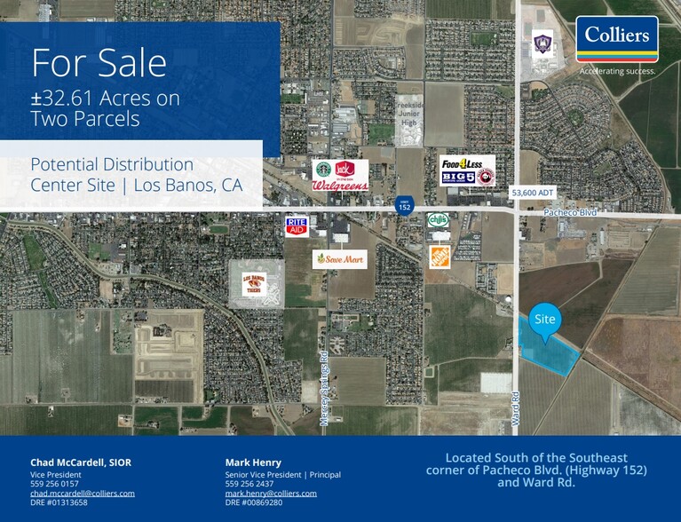 Ward Rd, Los Banos, CA for sale - Primary Photo - Image 1 of 1