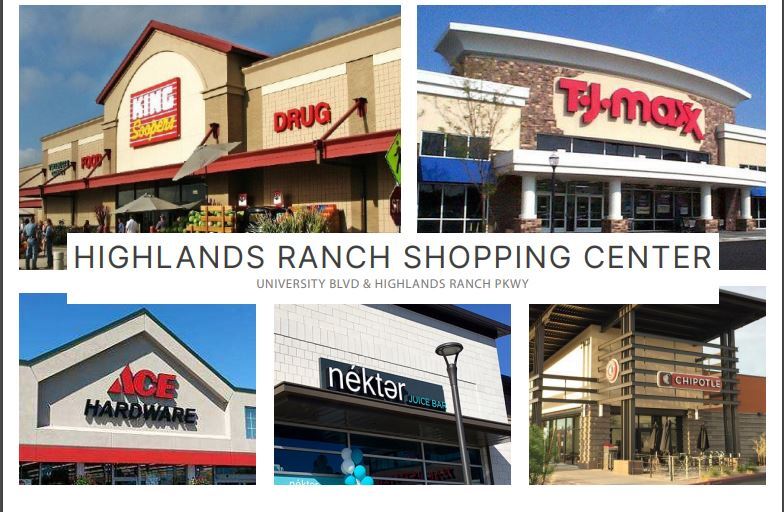 9561-9579 S University Blvd, Highlands Ranch, CO for lease - Building Photo - Image 1 of 1