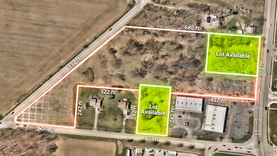 2587 E State St, Salem, OH - aerial  map view