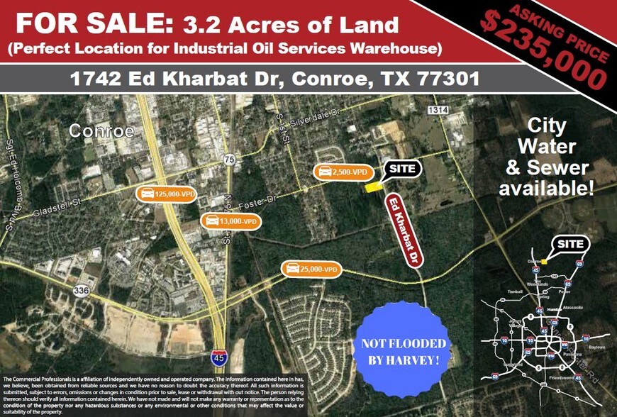 1742 Ed Kharbat Dr, Conroe, TX for sale - Other - Image 1 of 1