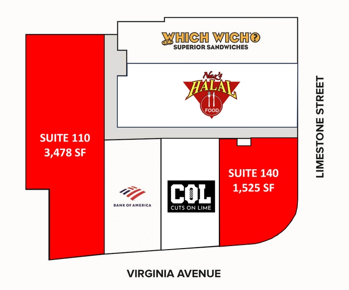 685 S Limestone, Lexington, KY for lease - Site Plan - Image 3 of 5