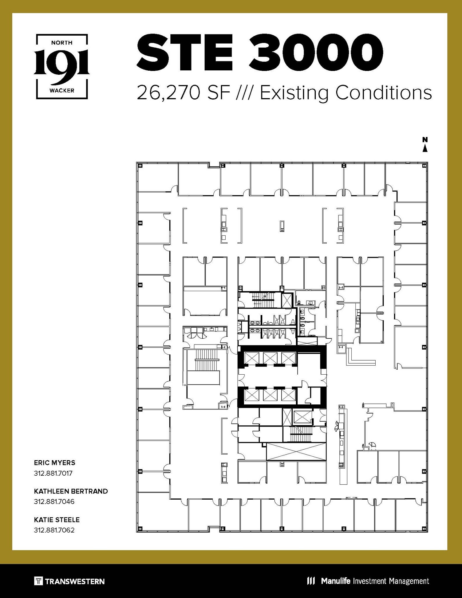 191 N Wacker Dr, Chicago, IL for lease Floor Plan- Image 1 of 1