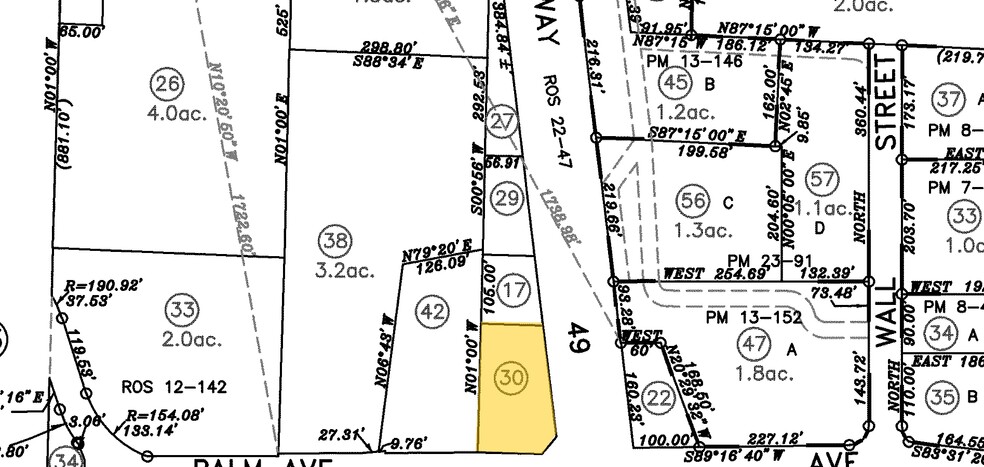 179 Palm Ave, Auburn, CA for lease - Plat Map - Image 2 of 2