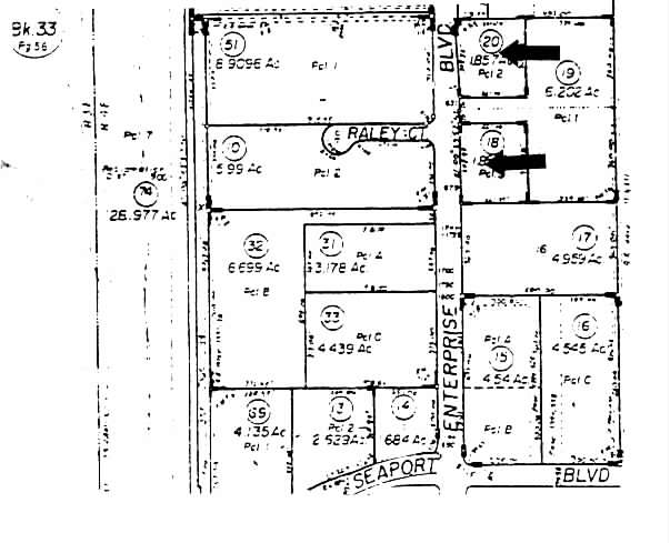 1583 Enterprise Blvd, West Sacramento, CA for sale - Plat Map - Image 1 of 1