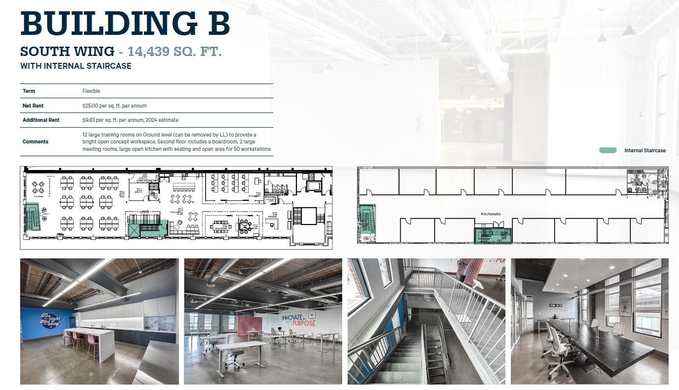 629 Eastern Ave, Toronto, ON for lease Floor Plan- Image 1 of 1