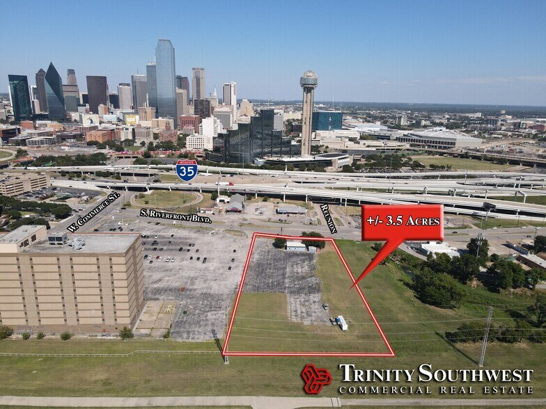 257 S Riverfront Blvd, Dallas, TX for sale - Aerial - Image 2 of 3