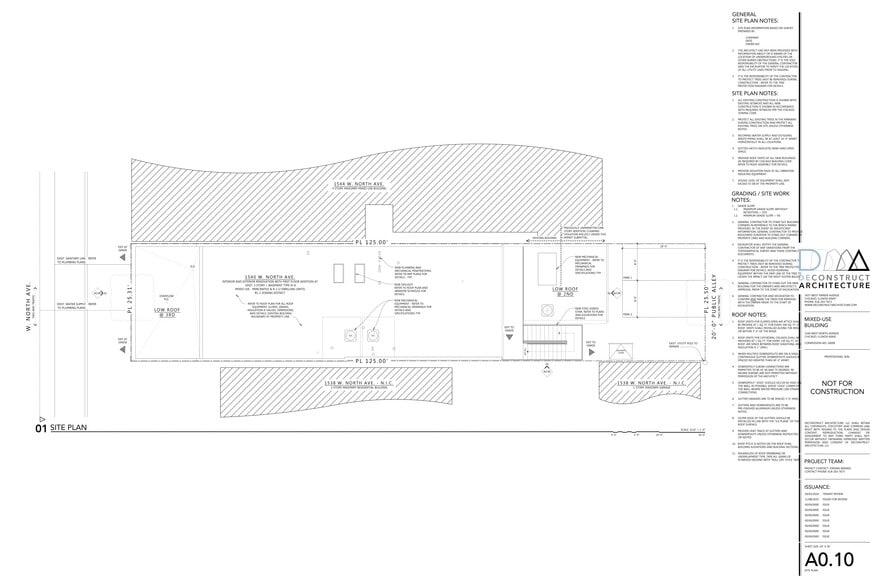 1540 W North Ave, Chicago, IL for lease - Site Plan - Image 3 of 3