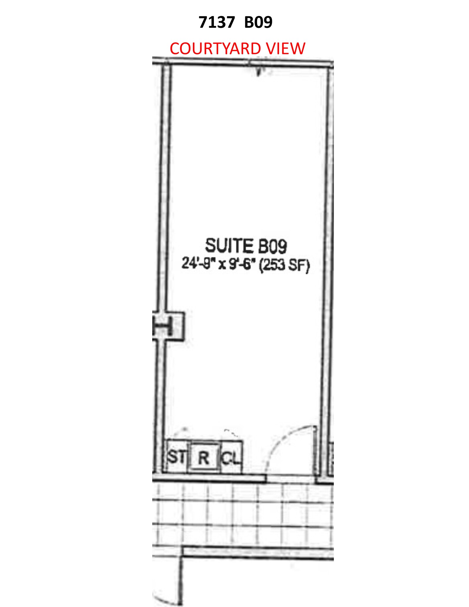 7137-7161 E Rancho Vista Dr, Scottsdale, AZ for lease Site Plan- Image 1 of 1