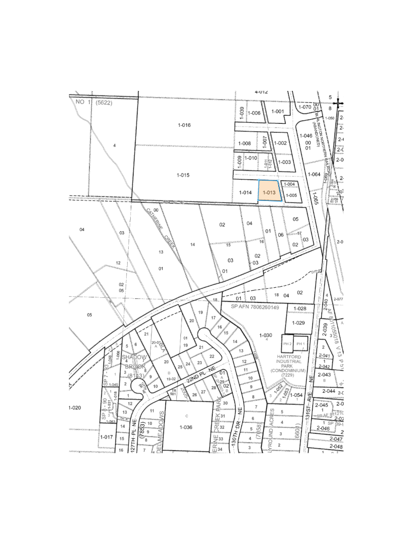 13008 27th Pl NE, Lake Stevens, WA for sale Plat Map- Image 1 of 2