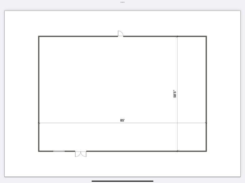 3201-3211 Olivet Church Rd, Paducah, KY for lease - Floor Plan - Image 2 of 3