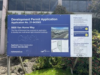 More details for 9800 Van Horne Way, Richmond, BC - Industrial for Sale