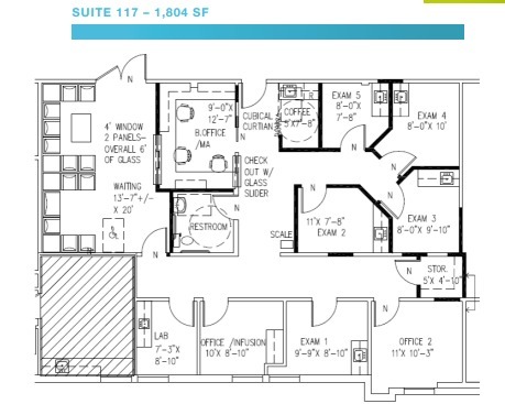 15721-15725 Pomerado Rd, Poway, CA for lease Floor Plan- Image 1 of 1