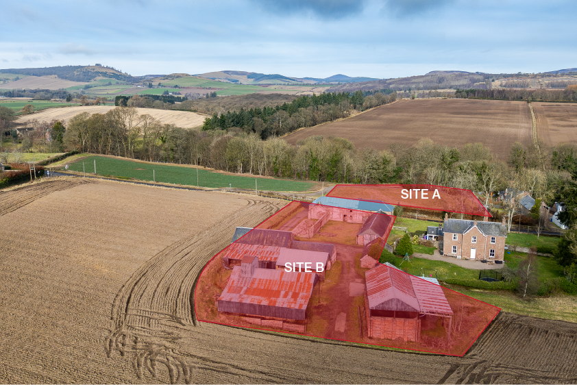 Ruthven, Blairgowrie for sale - Aerial - Image 2 of 5
