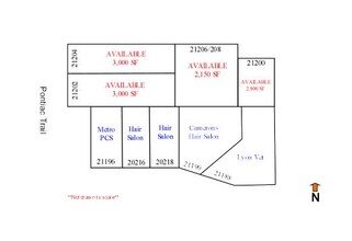 21200 Pontiac Trl, South Lyon, MI for lease Floor Plan- Image 1 of 1