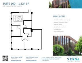 2001 Midwest Rd, Oak Brook, IL for lease Floor Plan- Image 1 of 1