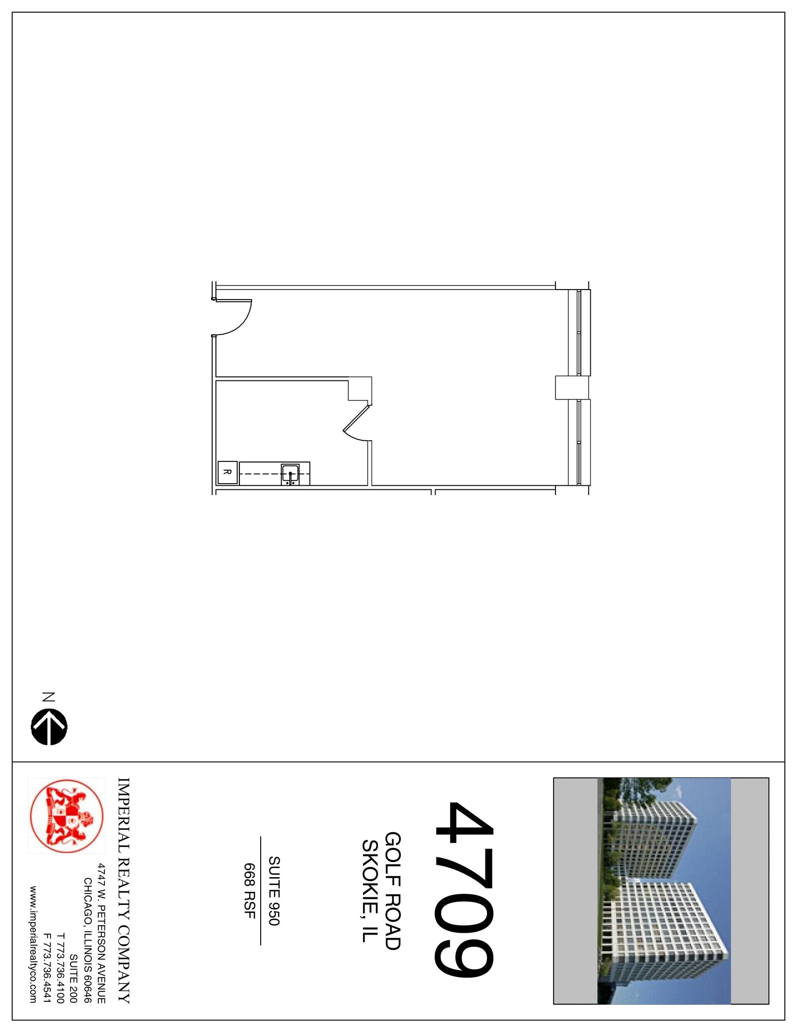 4709-4711 Golf Rd, Skokie, IL for lease Site Plan- Image 1 of 1