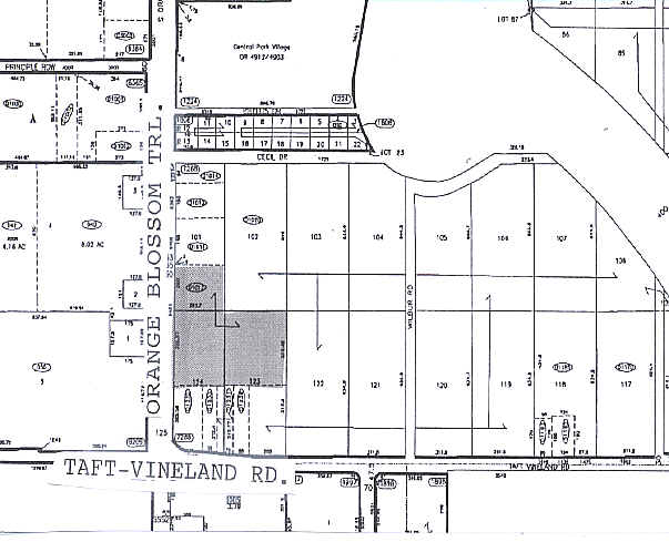 9421 S Orange Blossom Trl, Orlando, FL for sale Plat Map- Image 1 of 1