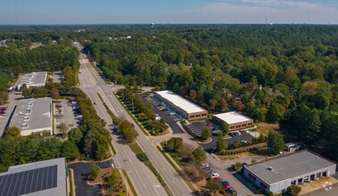 1750 NW Maynard Rd, Cary, NC - AERIAL  map view