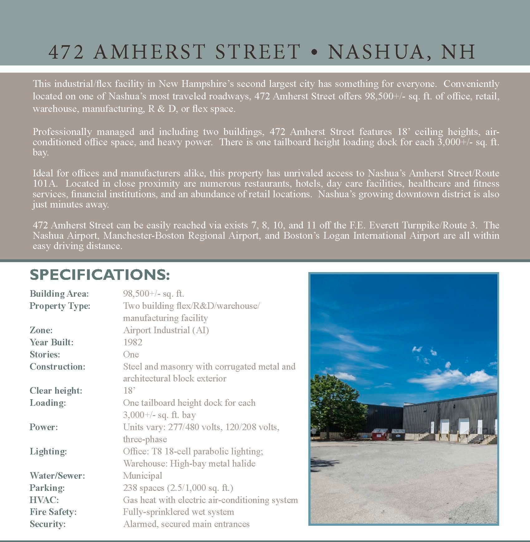 472 Amherst St, Nashua, NH for lease Building Photo- Image 1 of 1
